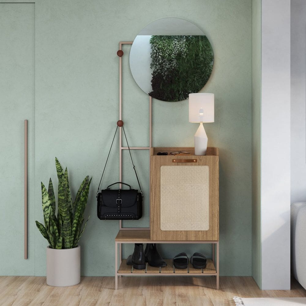 Aparadores para Sala de Estar 185cm x 68cm x 36,5cm Olmo