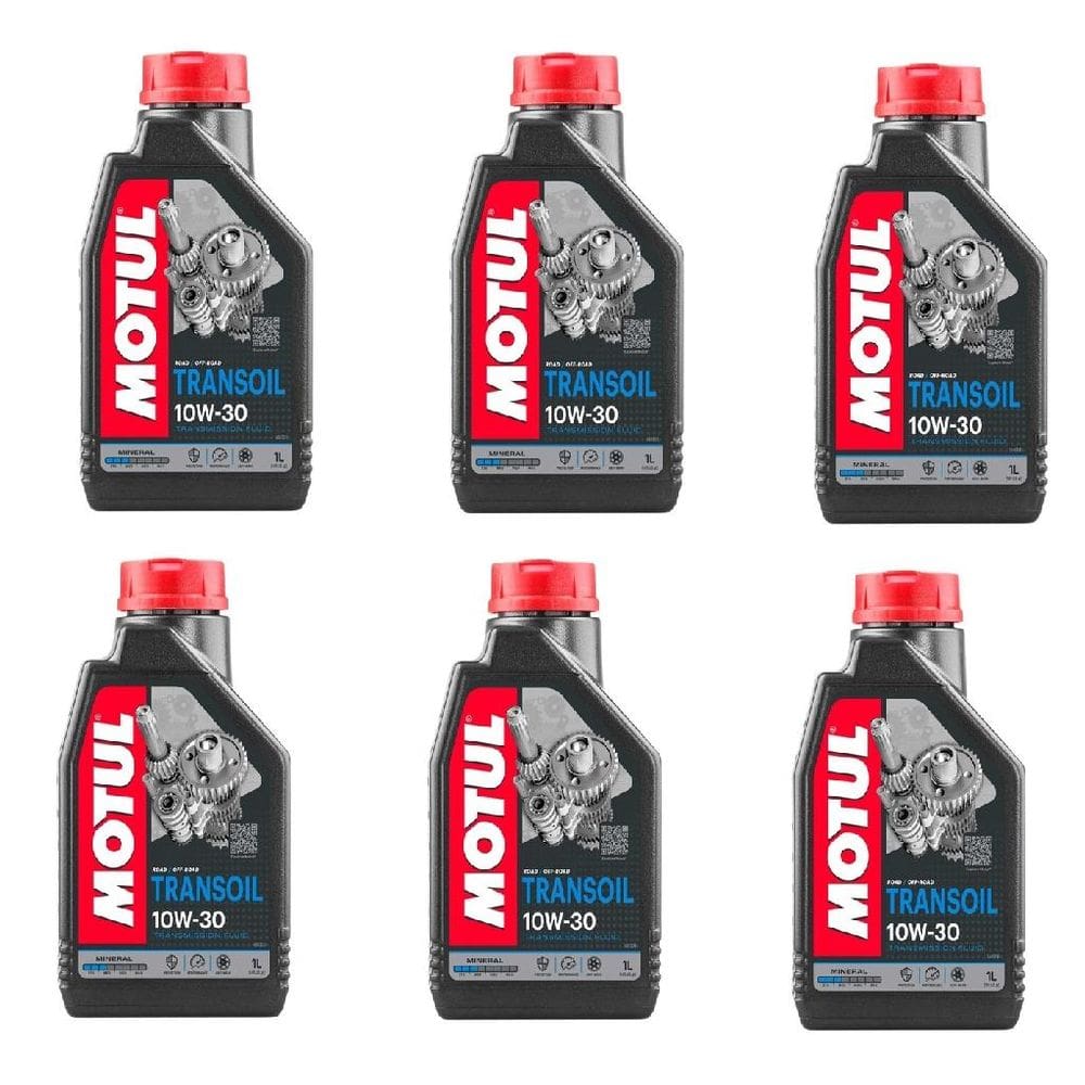 Oleo Trans. Motul Transoil 10w30 Mineral Caixa Embreagem 1lt 6 UNIDADES