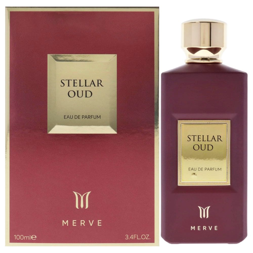 Perfume Merve Stellar Oud EDP Spray 100mL para homens