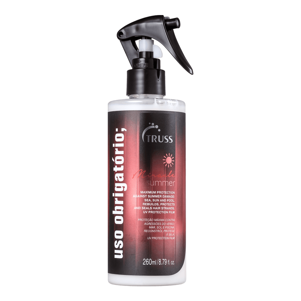 Truss Uso Obrigatório Miracle Summer - Tratamento Capilar 260ml