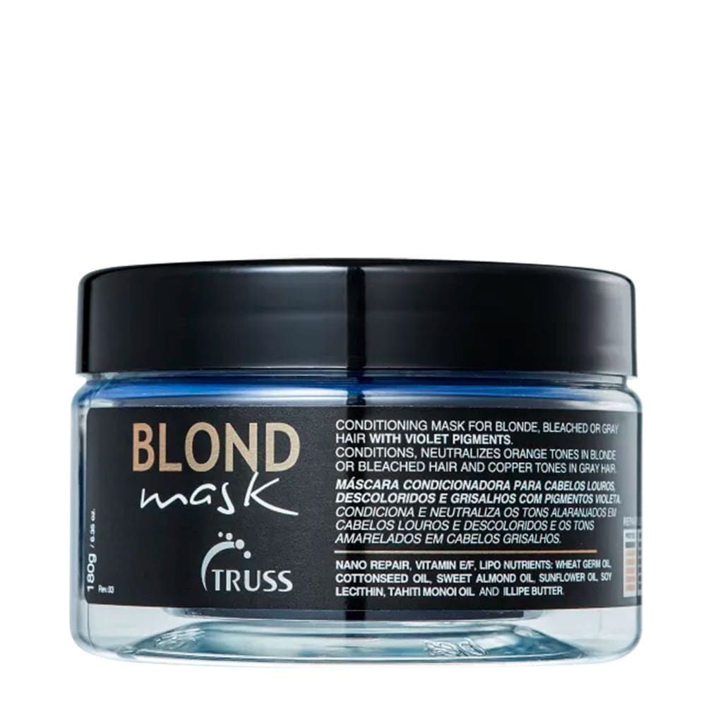 Truss Blond Mask - Máscara Capilar 180g