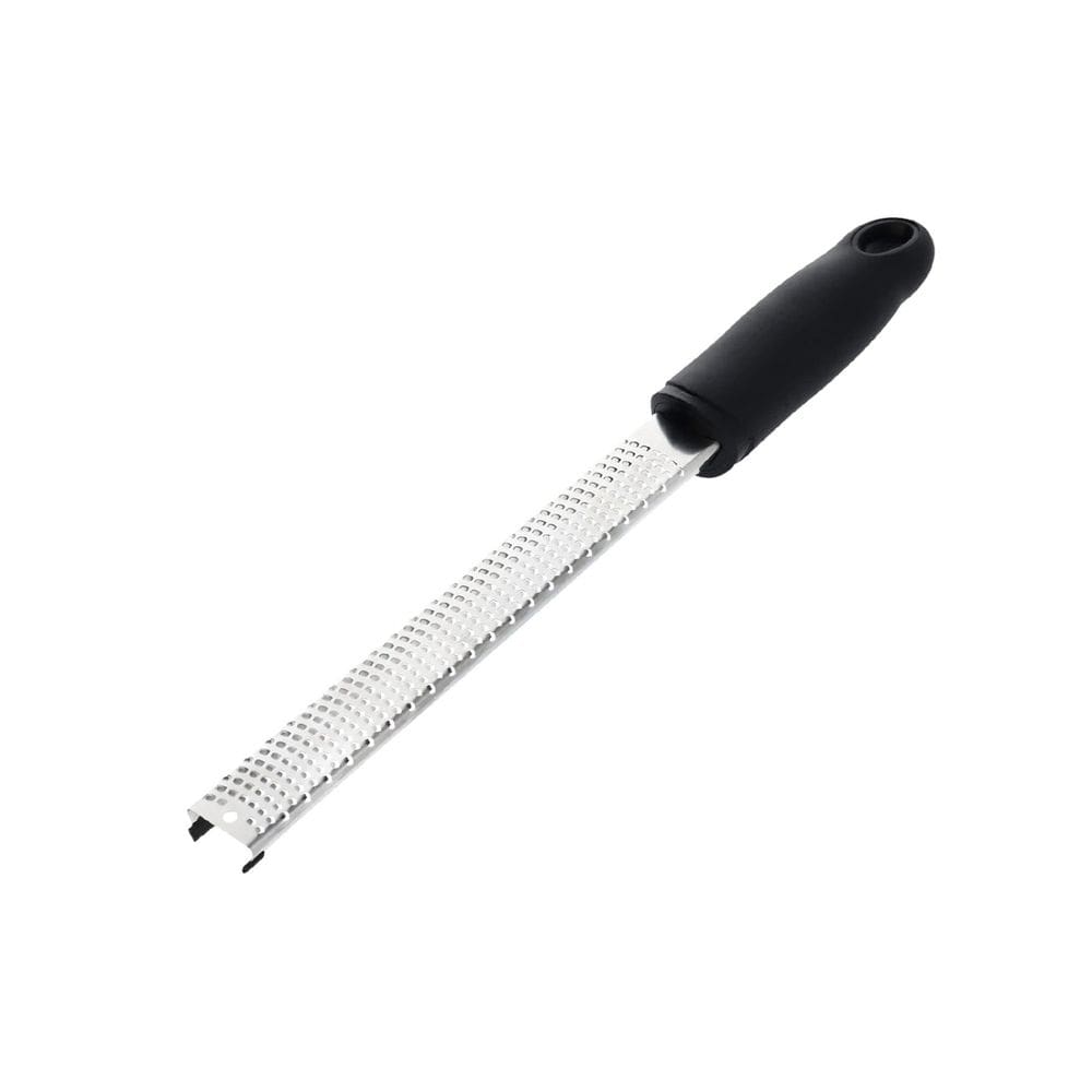 Ralador Zester Citrico Queijo Especiaria Aço Inox Cabo Preto