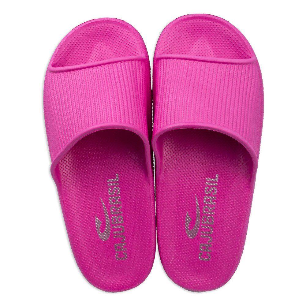 Chinelo Nuvem Caju Brasil Fúcsia Feminino Fitness Academia
