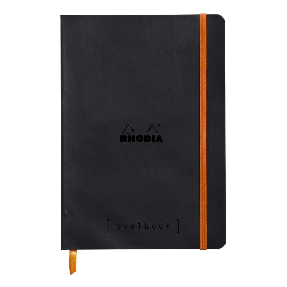 Jornal Rhodia Goalbook A5, preto pontilhado, 120 folhas