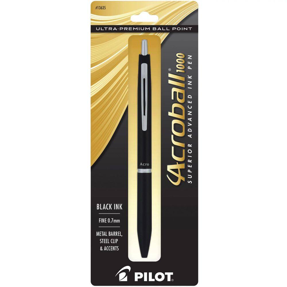 Caneta esferográfica PILOT Acroball 1000 Ultra-Premium Preta