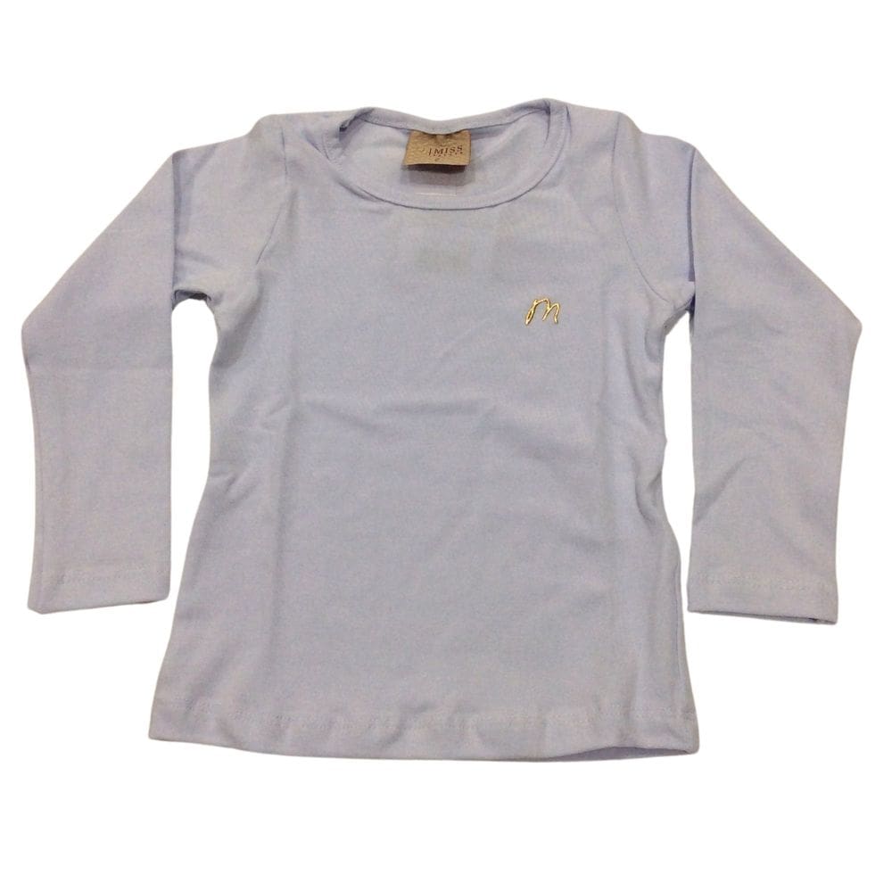 Camiseta infantil Cotton manga longa Fem Patota Branca