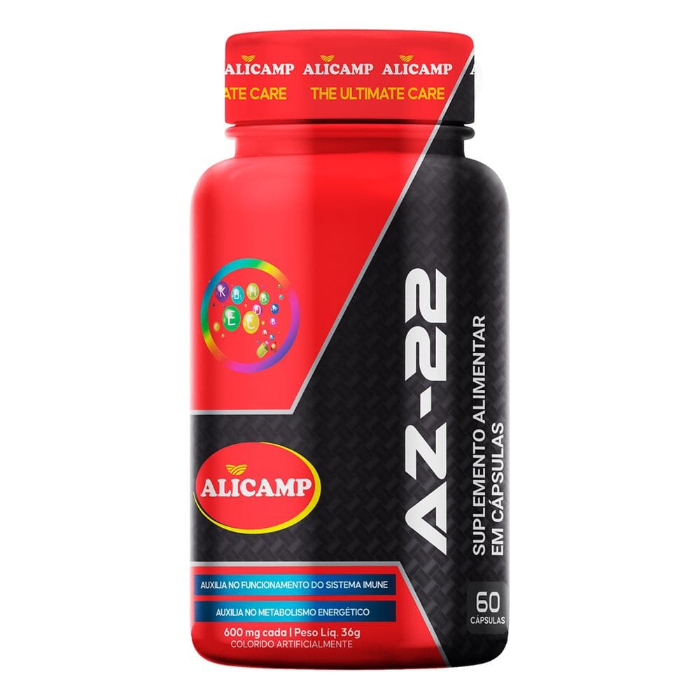 Multivitamínico Alicamp Az 22 60 Caps