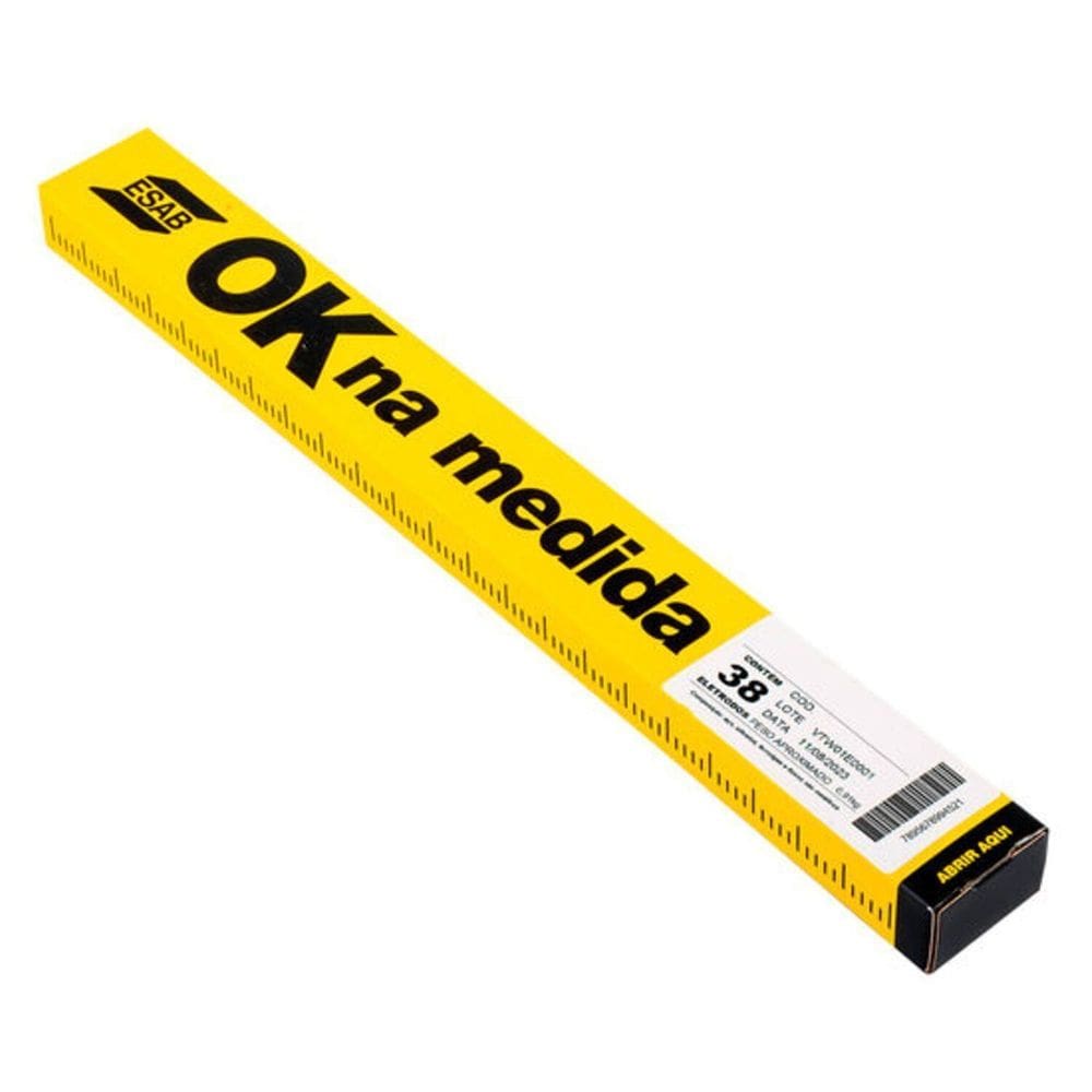 Eletrodo E7018 2,50mm OK 48.04 Caixa 4,5 Kg 303190 Esab