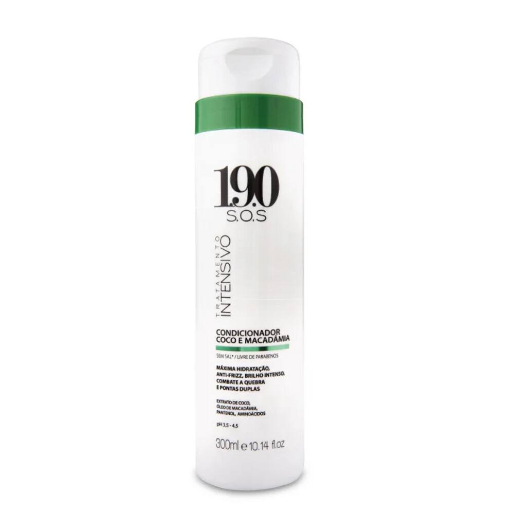 Condicionador Coco e Macadamia 300ML - 190 Terapia Capilar