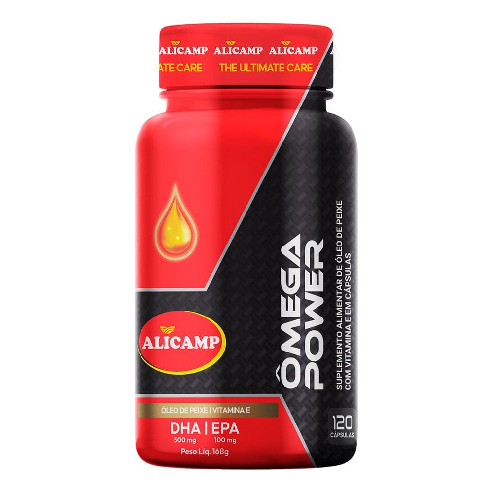 Ômega Power Alicamp 120 Caps