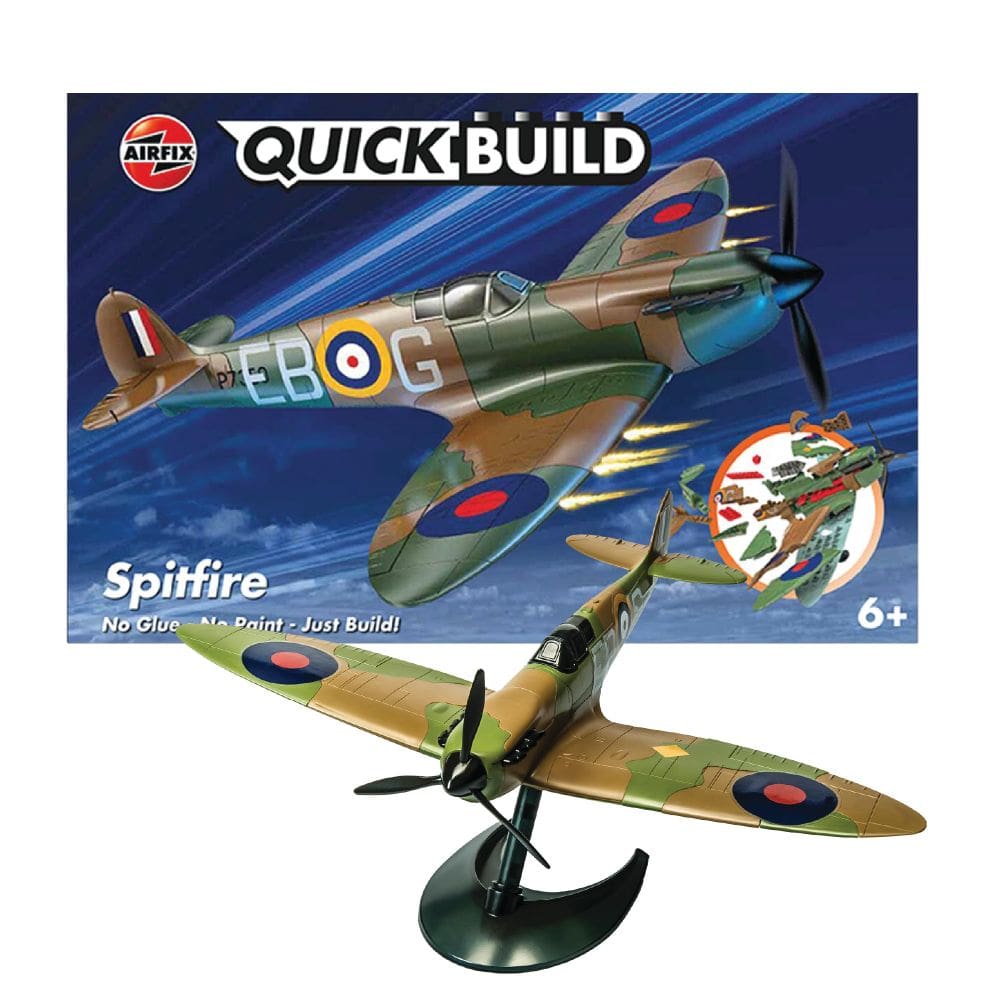 Kit de modelos: avião Airfix Quickbuild Supermarine Spitfire J6000