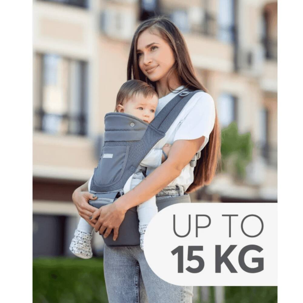 Canguru 3 em 1 Chloe Black - Kikkaboo