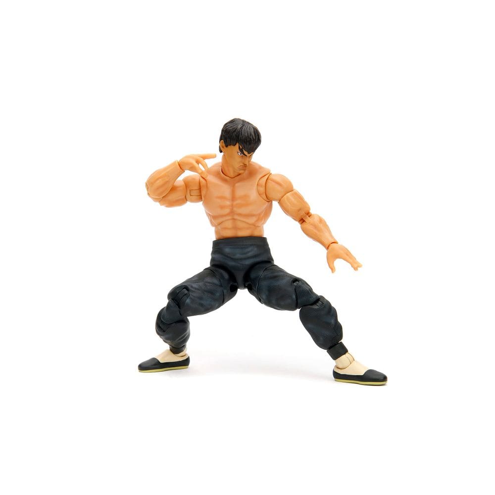 Boneco de ação Jada Toys Street Fighter II 6 Fei Long 15cm
