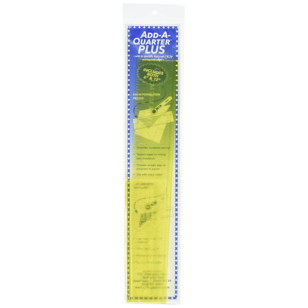 Régua Add-A-Quarter Plus CM Designs CMD40012 15 e 30 cm