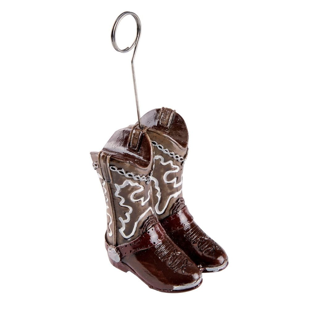 Acessório de festa Beistle Cowboy Boots Photo/Balão