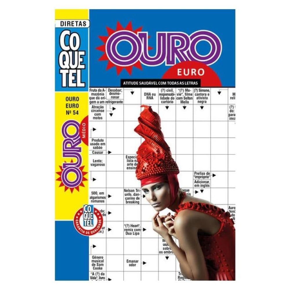 Livro Coquetel Ouro Euro 54