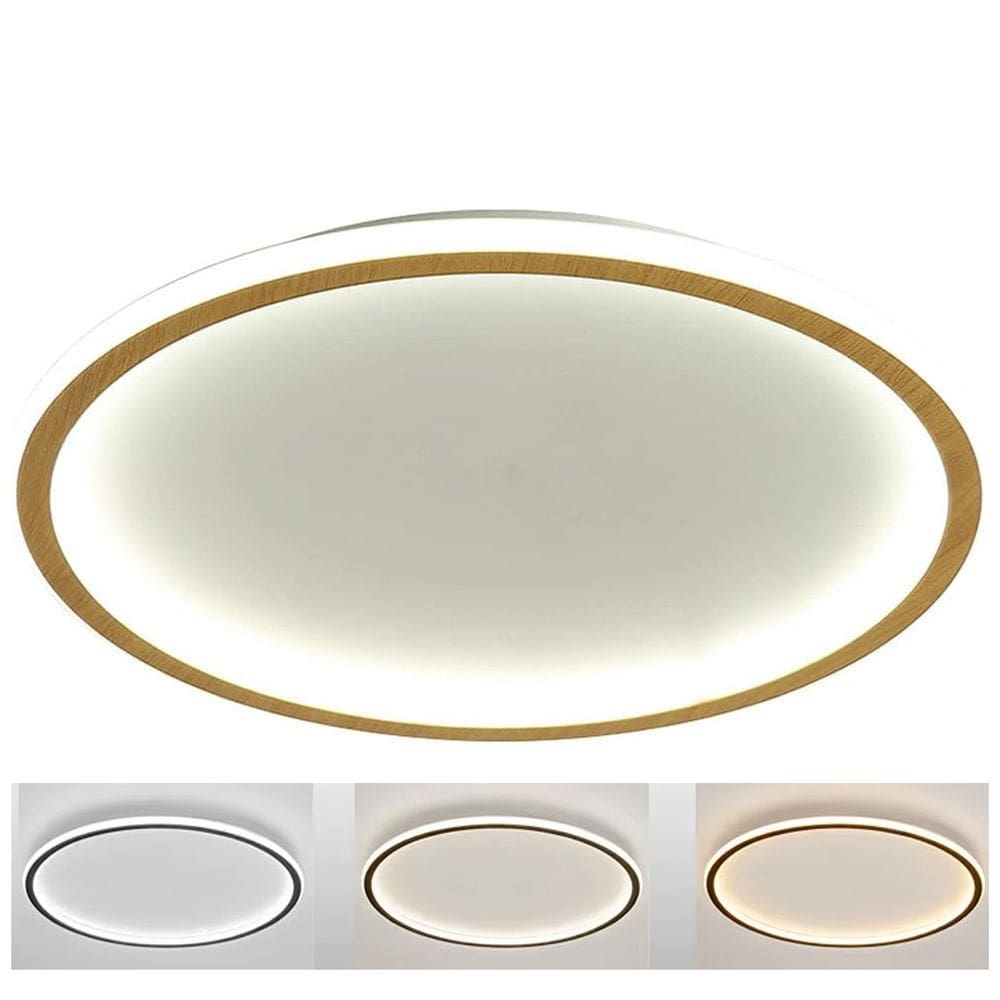 Lustre Plafon 3 em 1 LED Decoraçao Minimalista Moderno Casa Quarto Sala de Estar Iluminaçao Ambiente Comercial Residencial