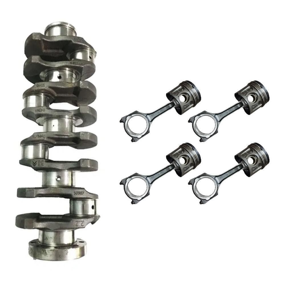 Kit Motor Pistao Biela E Virabrequim Ranger 2.2 Diesel