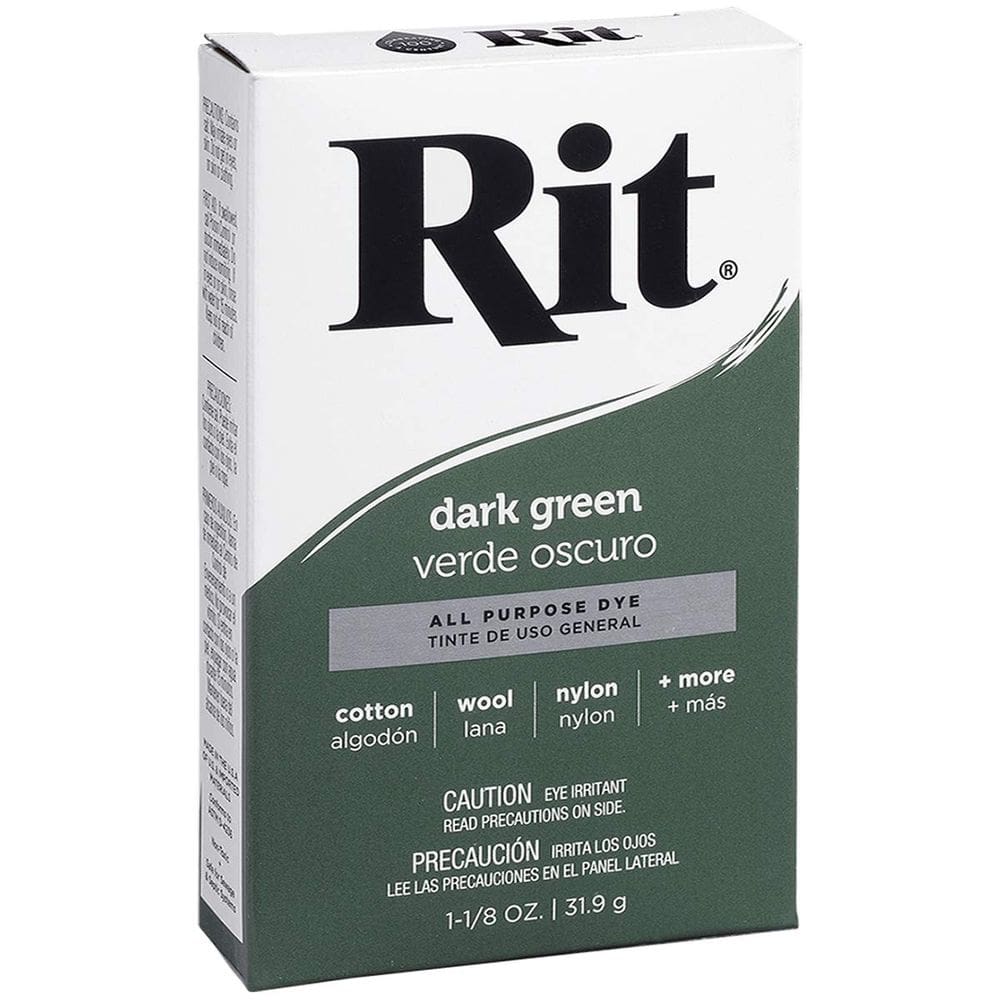 Powder Dye Rit para todos os fins verde escuro