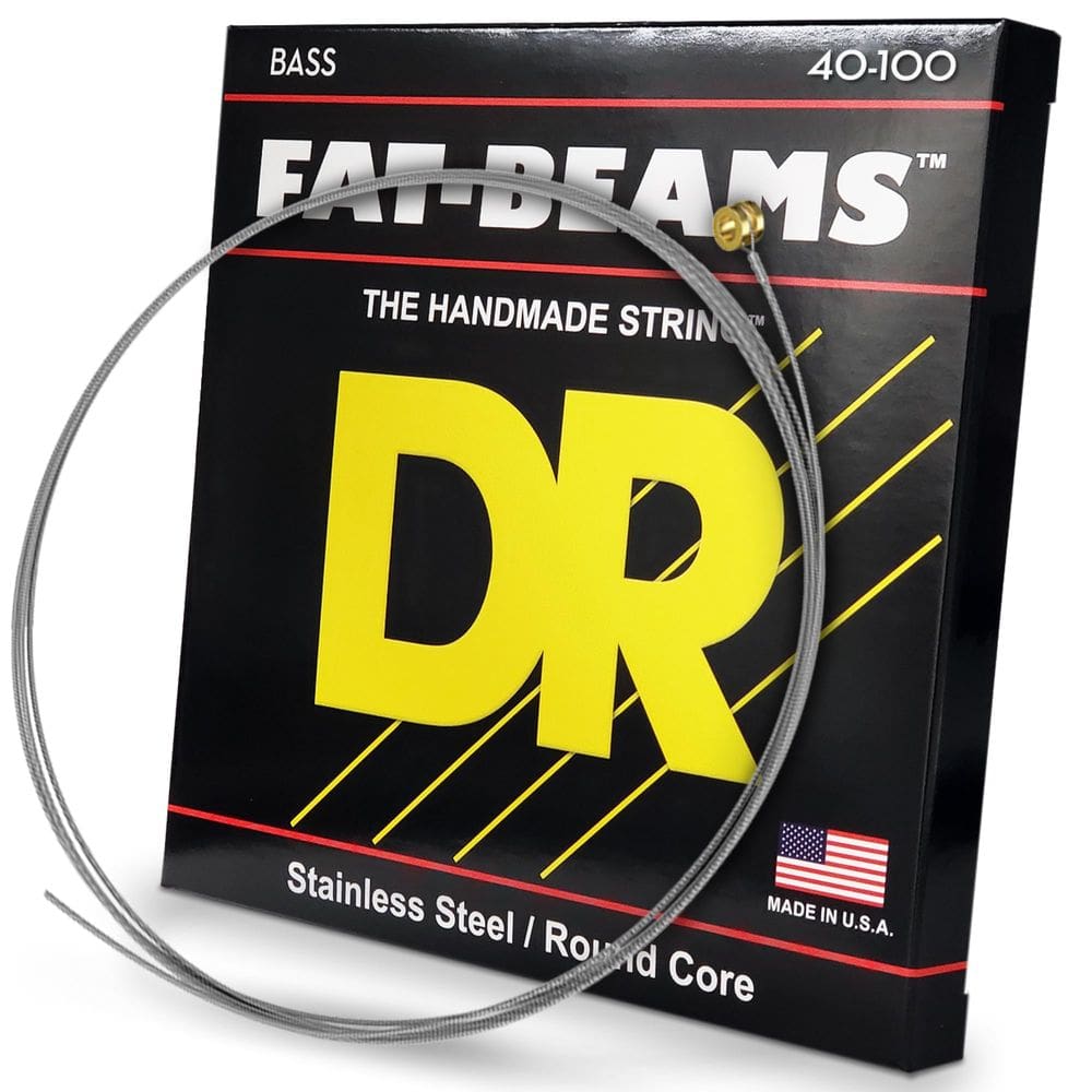 Cordas para baixo DR Strings FAT-BEAM FB-40 Light 40-100