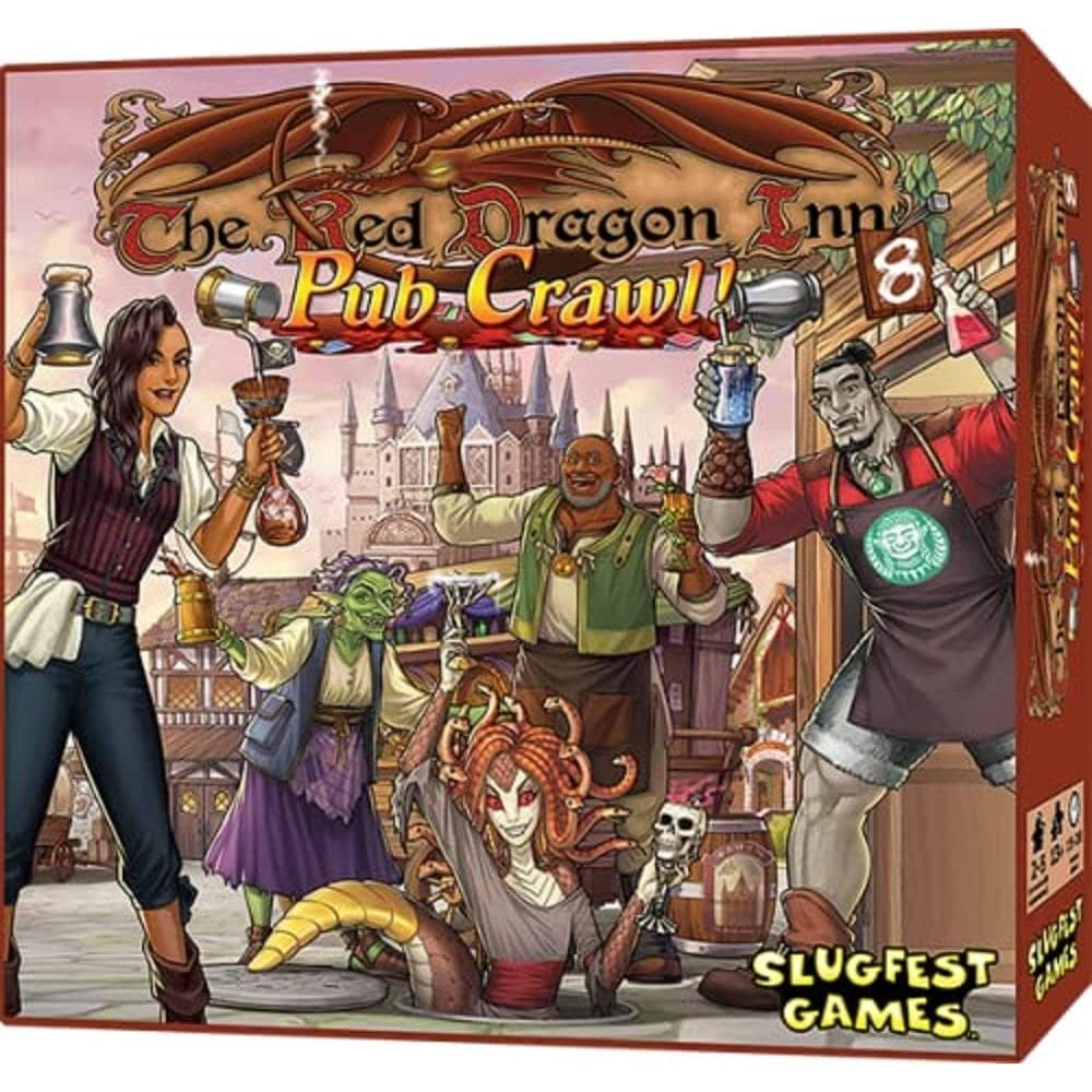 Jogo de Tabuleiro Slugfest Games Red Dragon Inn 8 The Pub Crawl