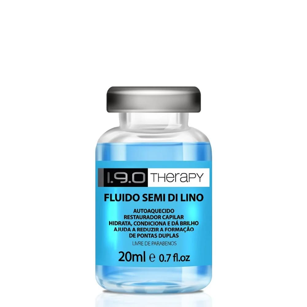 Fluido Restaurador Semi di Lino 20ml - 190 Terapia Capilar