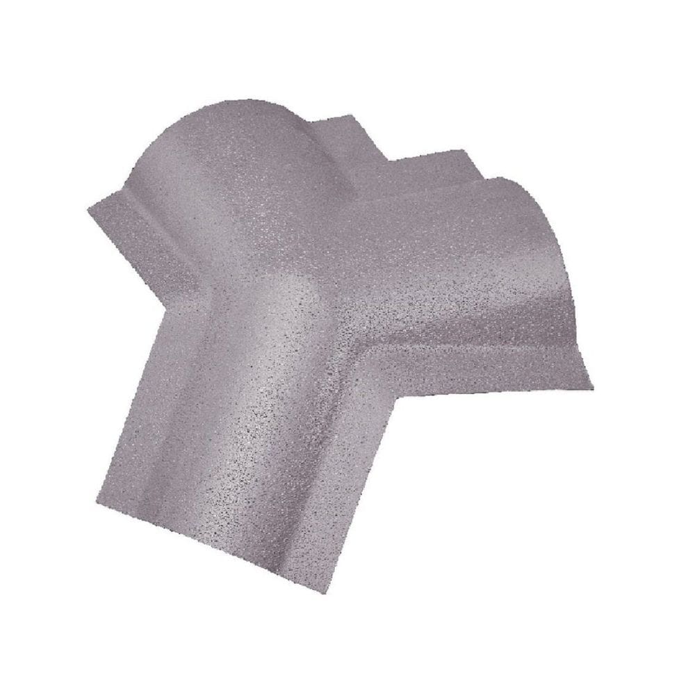 Cumeeira Pvc Plan Triangular 50cm X 20cm Lux Telhas Cinza