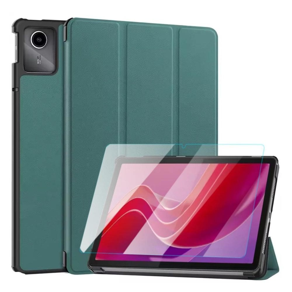 Capinha Magnética Couro Para Lenovo Tab M11 Tb330 + Película