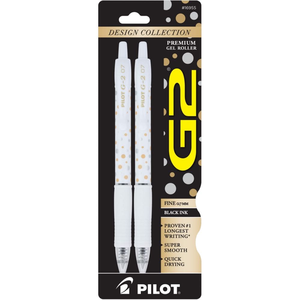 Caneta de tinta gel PILOT G2 Design Collection 0,7 mm Fine Point