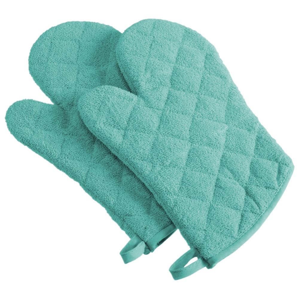 Luva de forno DII Basic Terry Collection, 100% algodão, água, 2 peças