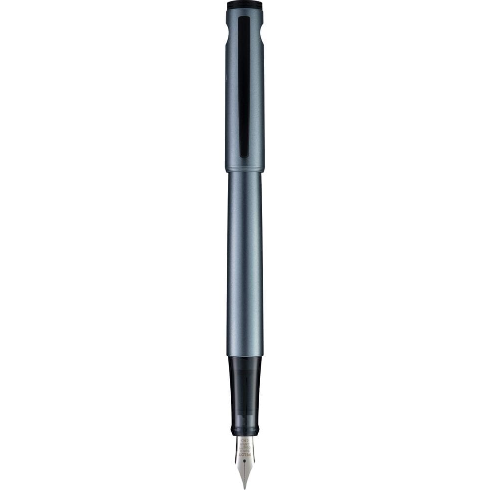 Caneta-tinteiro PILOT Explorer cinza leve com conversor