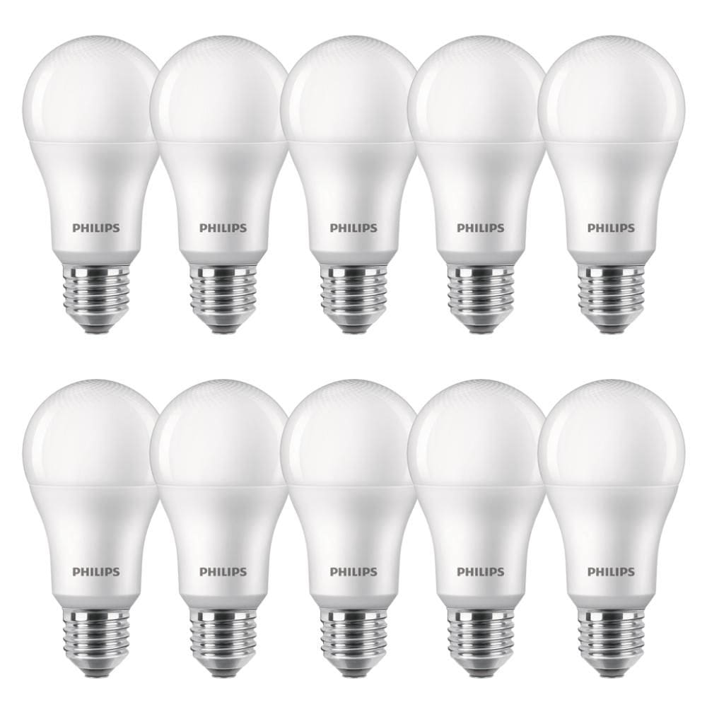 Kit 10 Lâmpada Led Philips bulbo A60 BV E27 BR Neutra - 11W