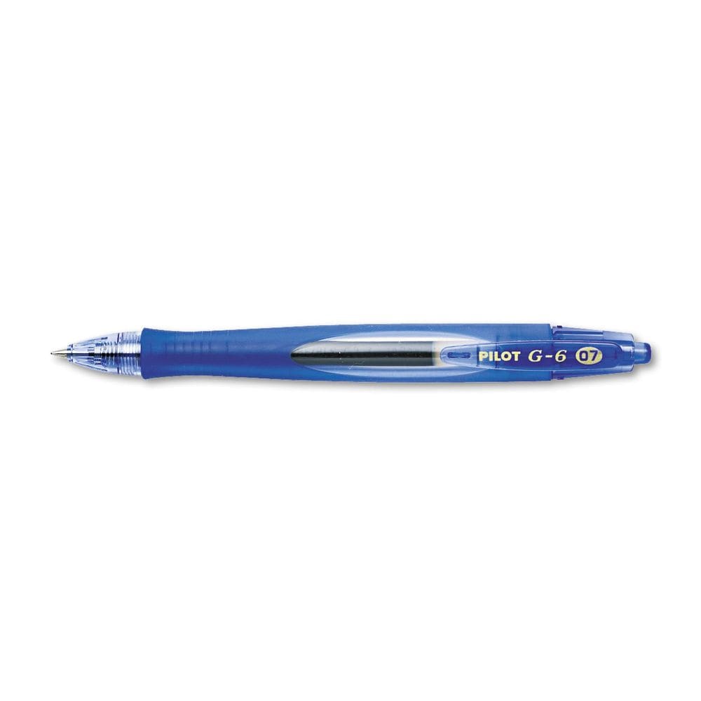Canetas de rolo de gel Pilot G2 Premium Fine Point 0,7 mm azuis x12