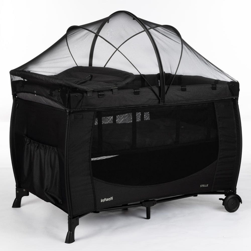 Berço Portátil Stelle Preto Noite - Infanti