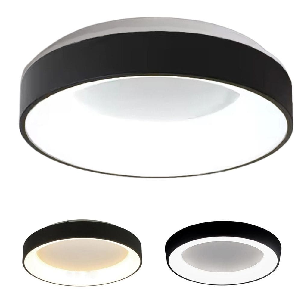 Luminaria Plafon 3 em 1 LED Iluminaçao Quarto Sala de Estar Recepçao Comercial Residencial Moderno Decoraçao Ambiente Elegante
