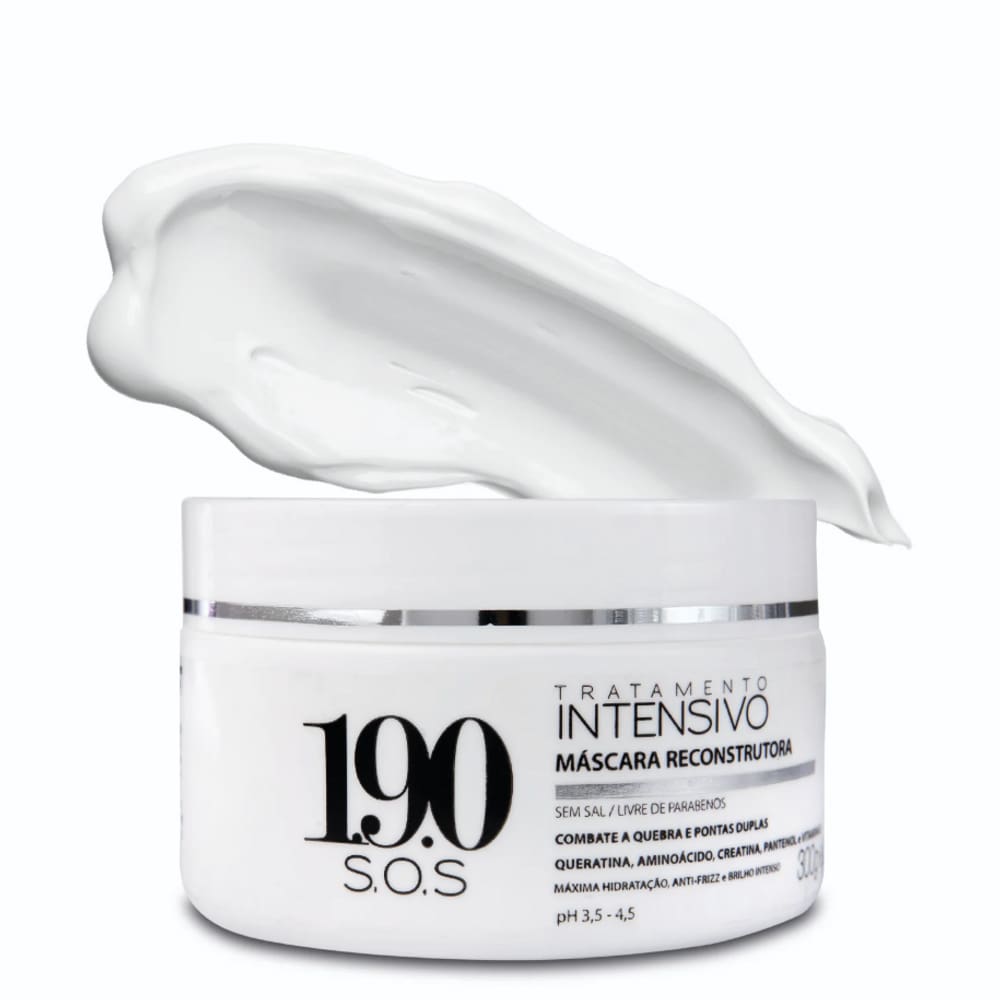Máscara Reconstrutora com Queratina 300g -190 TerapiaCapilar