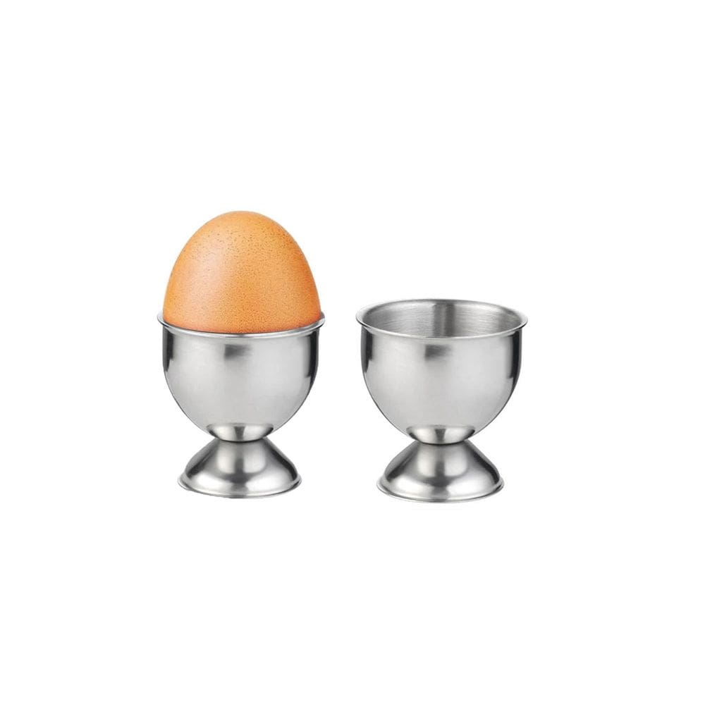 Porta Ovo Mini Taça Finger Food Aperitivo Suporte Inox 2un
