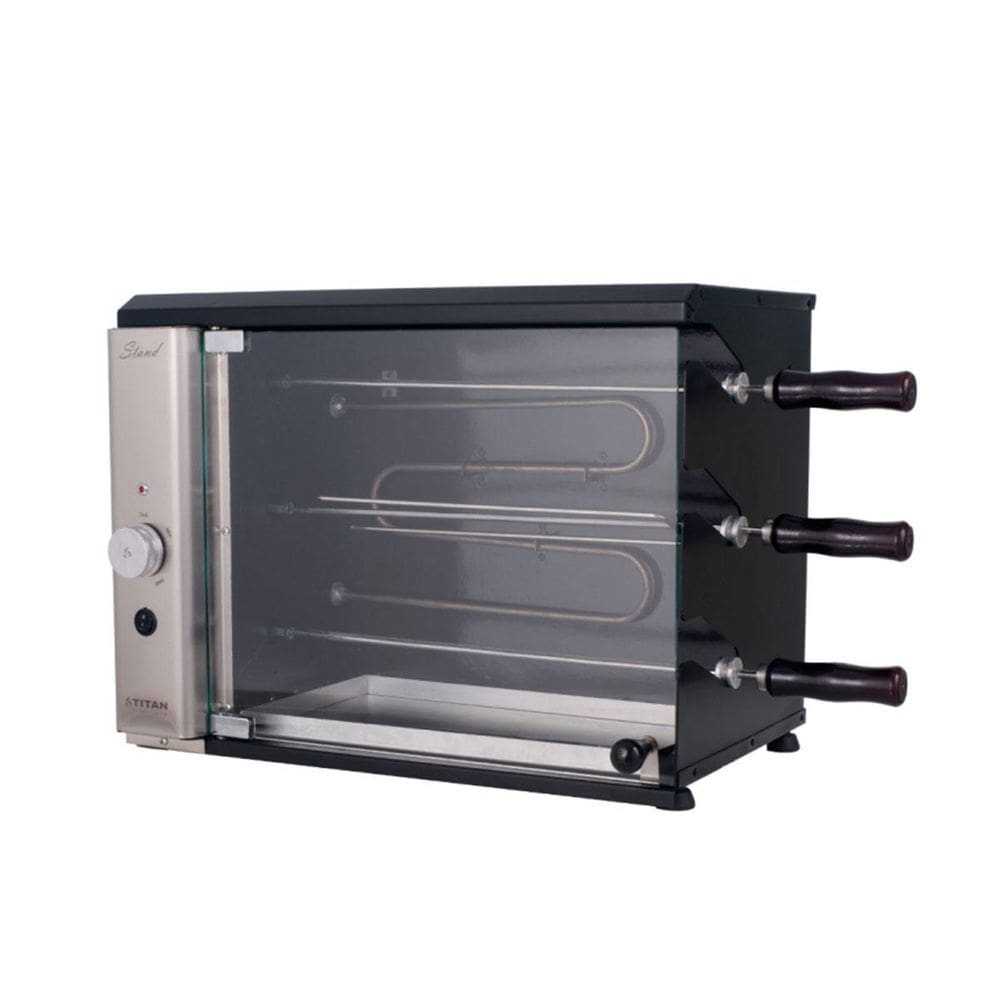 Churrasqueira Elétrica Vertical Bancada 3 Espetos 127V Stand