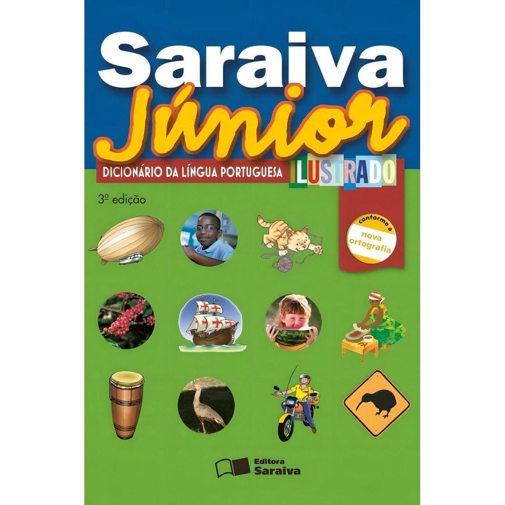 Saraiva Junior - Di. Lin. Por. Ilustrado - 03Ed