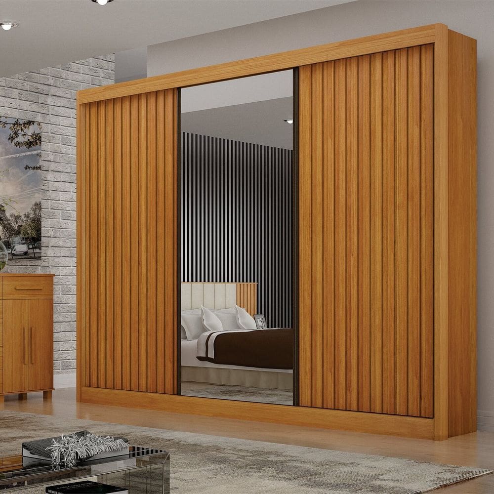 Móvei para Quarto Guarda-roupa San Paulo Cinamomo
