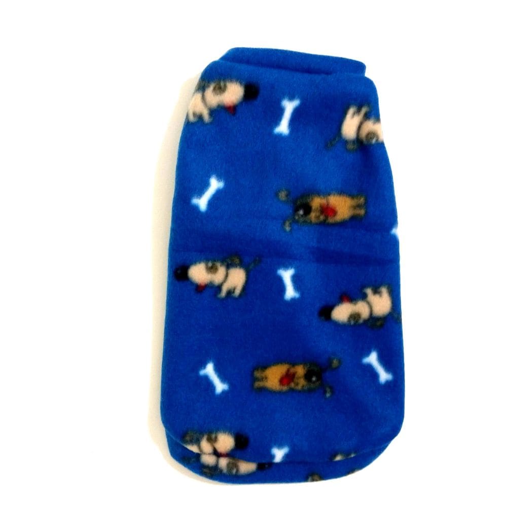 Roupa Capa Soft Para Cachorro  Cor Azul Tamanho Gg