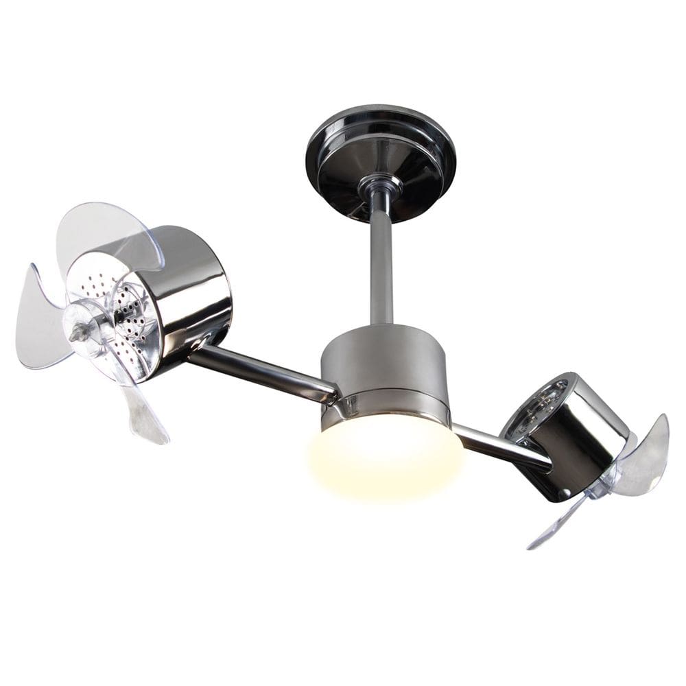 Ventilador de Teto Treviso Infinit LED Cromado Contrl Remoto