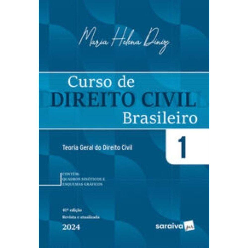 Curso De Direito Civil Brasileiro - Vol.01-41Ed/24