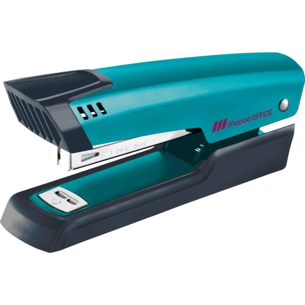Grampeador Office Essentials Metal Maped Verde água