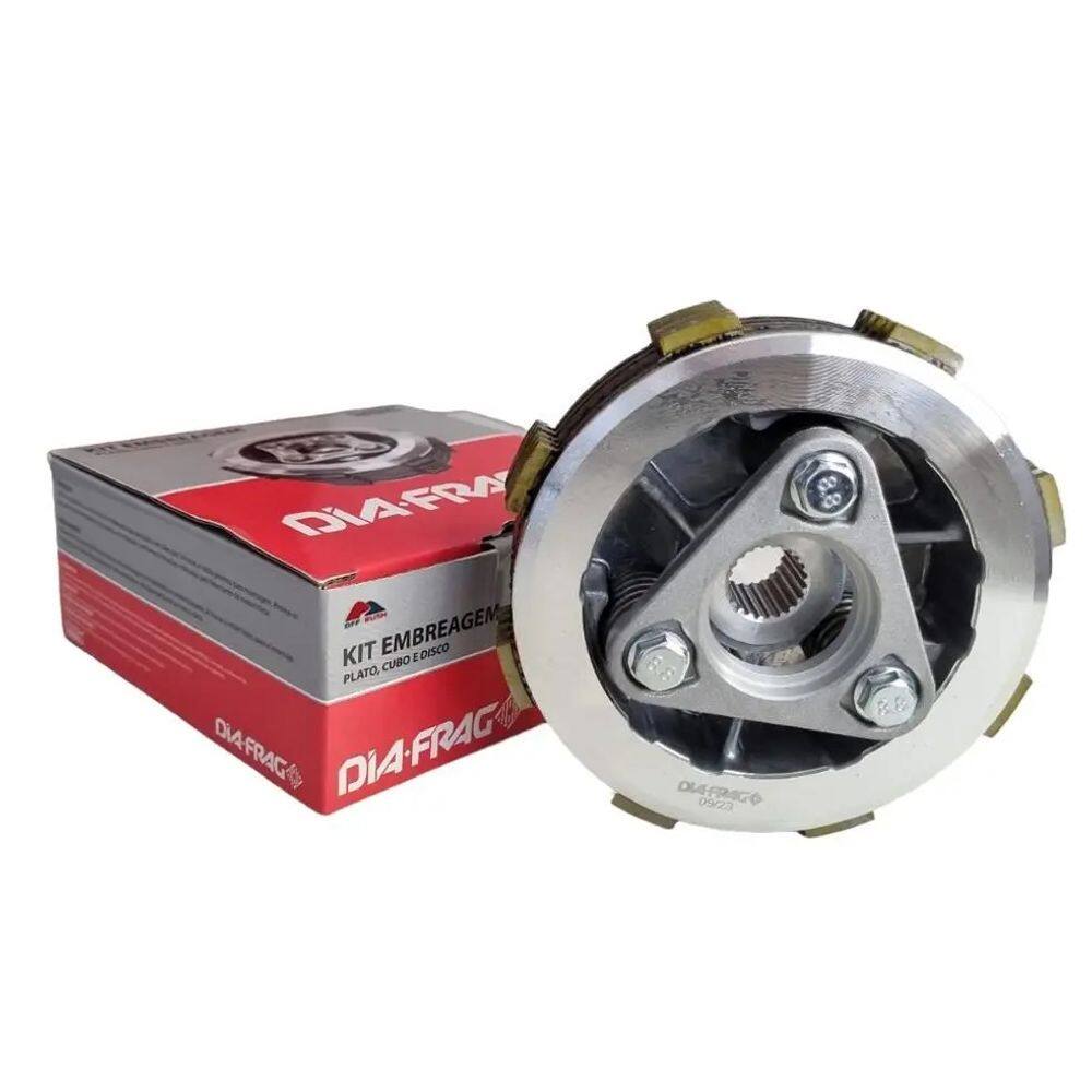 Kit De Embreagem Diafrag Honda Nxr Bros 160 cargo Titan Fan 160