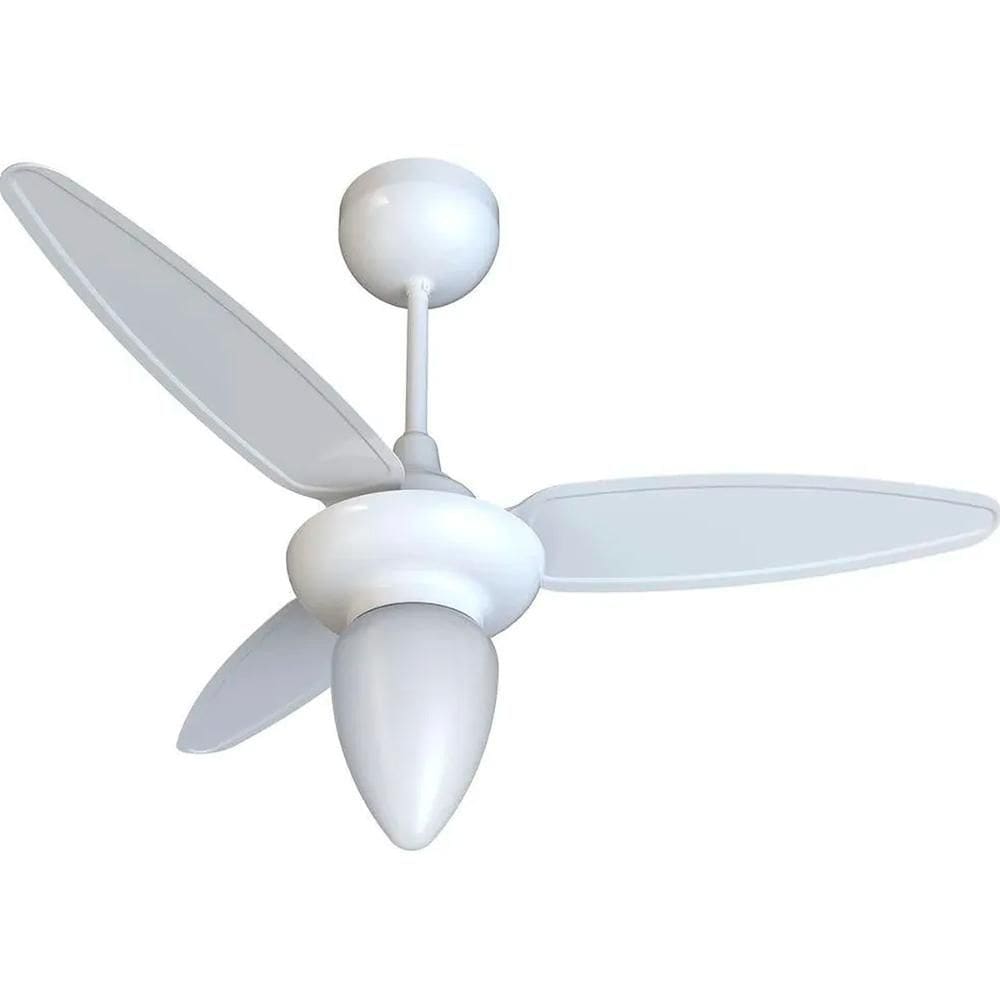Ventilador de Teto Ventisol 3 Pás Bivolt Branco