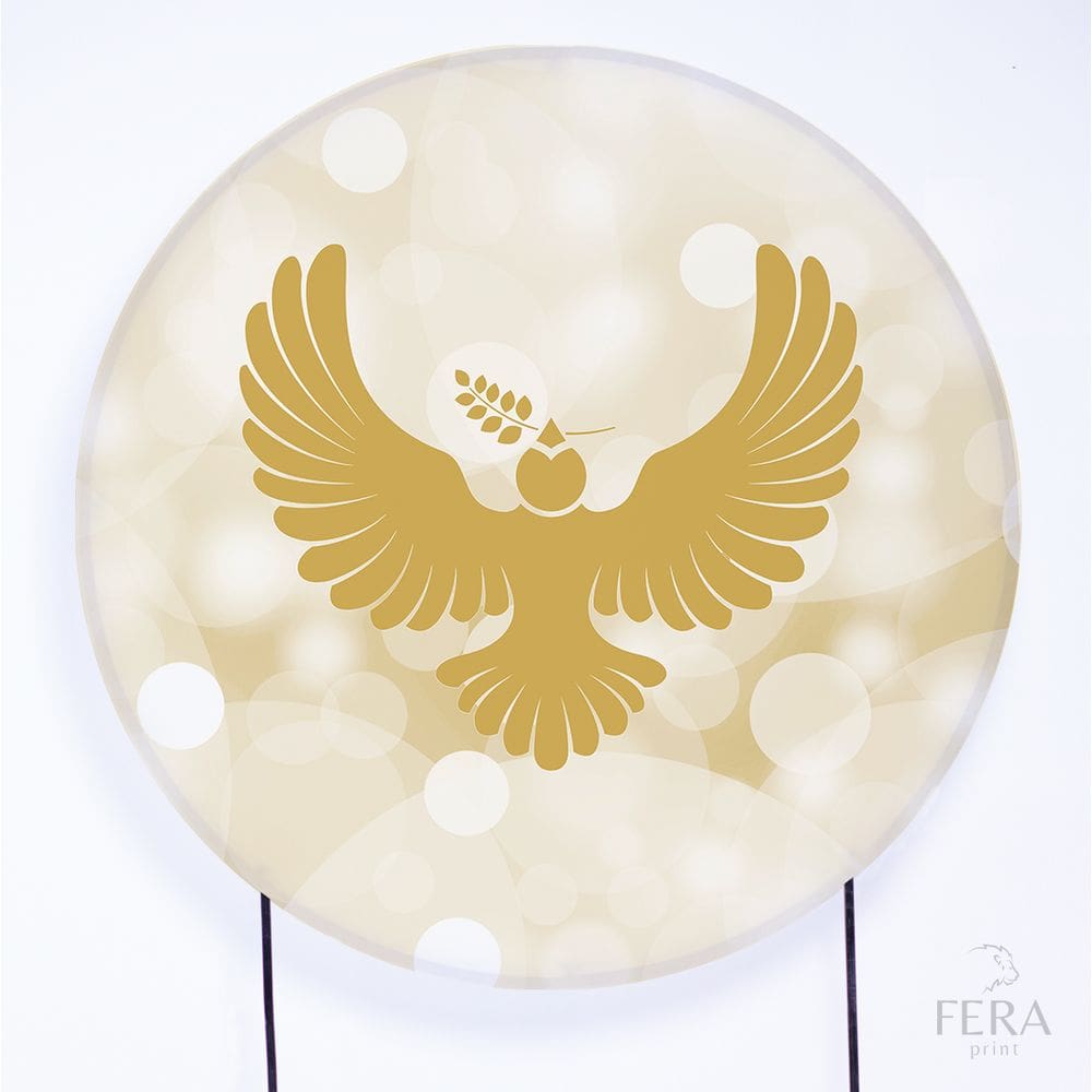 Painel Decorativo para Festa 1,50x1,50 metros Vesti Fácil com Elástico Batizado - Fera Print