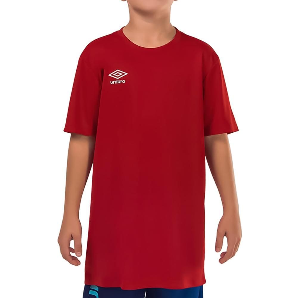 Camiseta Umbro Legacy Juvenil Vermelha