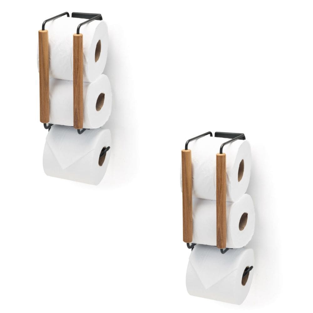 Kit Suporte Para Papel Higiênico De Parede Adesivo Arthi