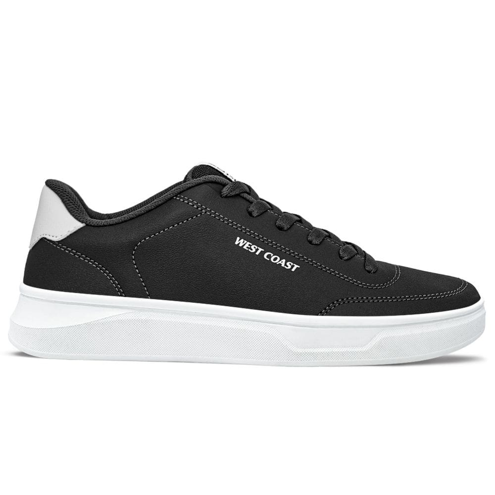 Tênis West Coast unissex Sintético 207 Sunset | Preto Branco